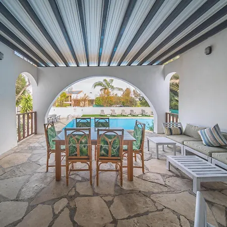 וילה Anemone With Private Pool And Jacuzzi In Paphos Polis